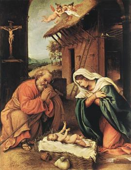 Lorenzo Lotto : Nativity